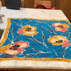 100% Silk Batik Print Scarf